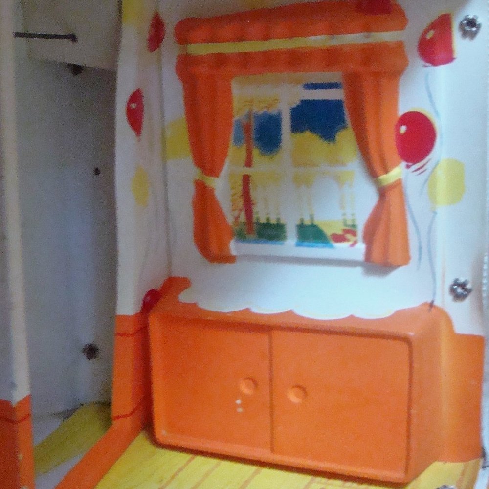 Groovy Vintage Mattel Tutti's Playhouse (c)1965 Dopamine - Picture 6 of 14
